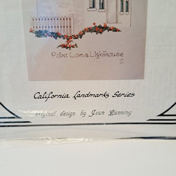 Point Loma Lighthouse Charted Graph for Cross Stitch Art Ventures 1984 - Picture 4 of 6